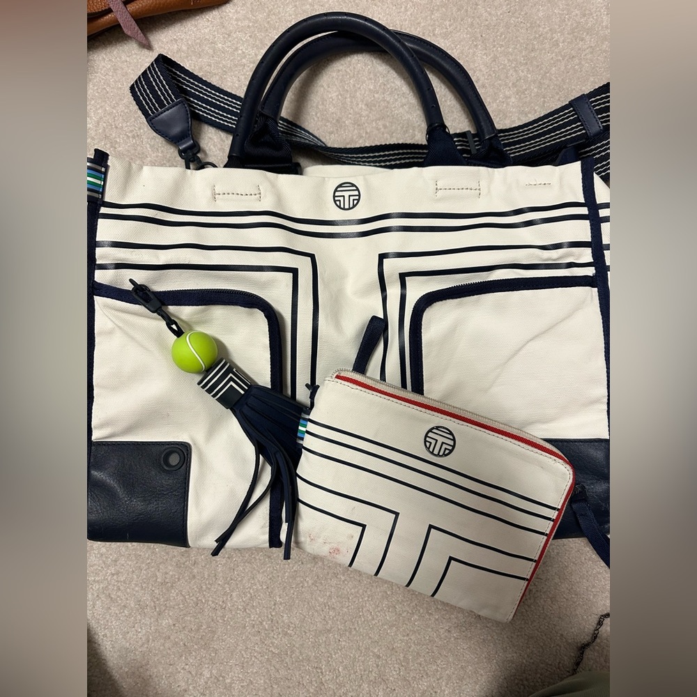 Tory Sport Tennis Bag And Pouch Gem